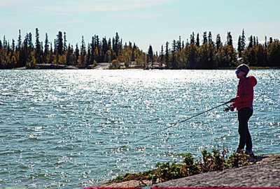 大奴湖是世界数一数二的钓鱼圣地，常有美国客专程来度假钓鱼。
