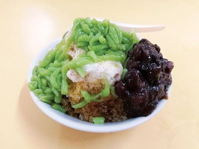 新加坡煎蕊(Chendol)被CNN列为全球50大最佳甜点之一。