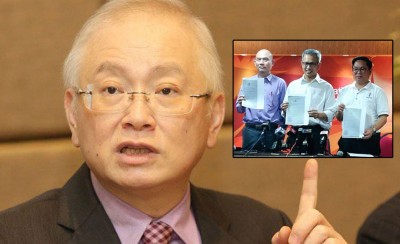 潘俭伟批评魏家祥“计穷”,魏家祥则指,临时会员证书不等于‘合格专业’。