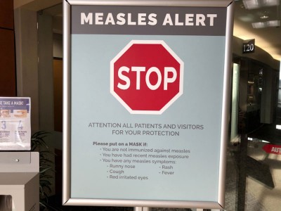 世界卫生组织表示，2018年全球麻疹病例剧增近50%，造成约13万6000人丧命。（图片：美联社）