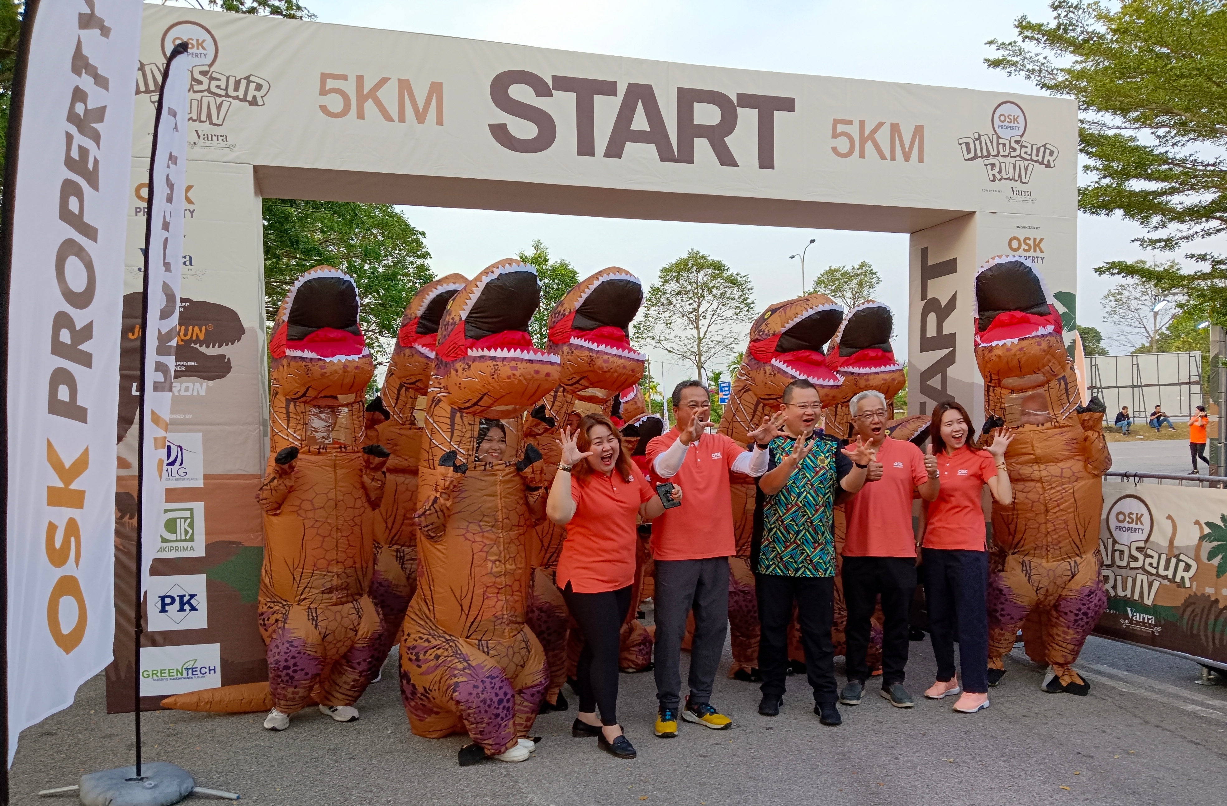 OSK Property Dinosaur Run Powered by Yarra Park